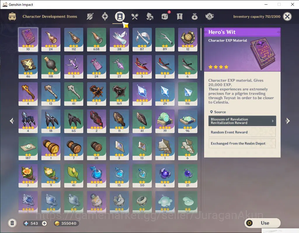 Genshin Impact Accounts End Game ASIA| AR 56|10 Limited +2(*5Weapon)|Furina +Sign,Clorinde,Zhongli,Yoimiya,Shogun,Etc |MC 6