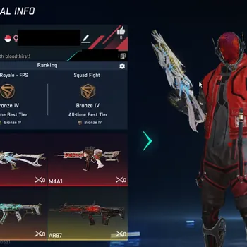 Blood Strike Accounts Starter ASIA|starter|1 eternal:Bizon-Seraph|1 collab:M4A1-BOF|1 ultra:Galil|2