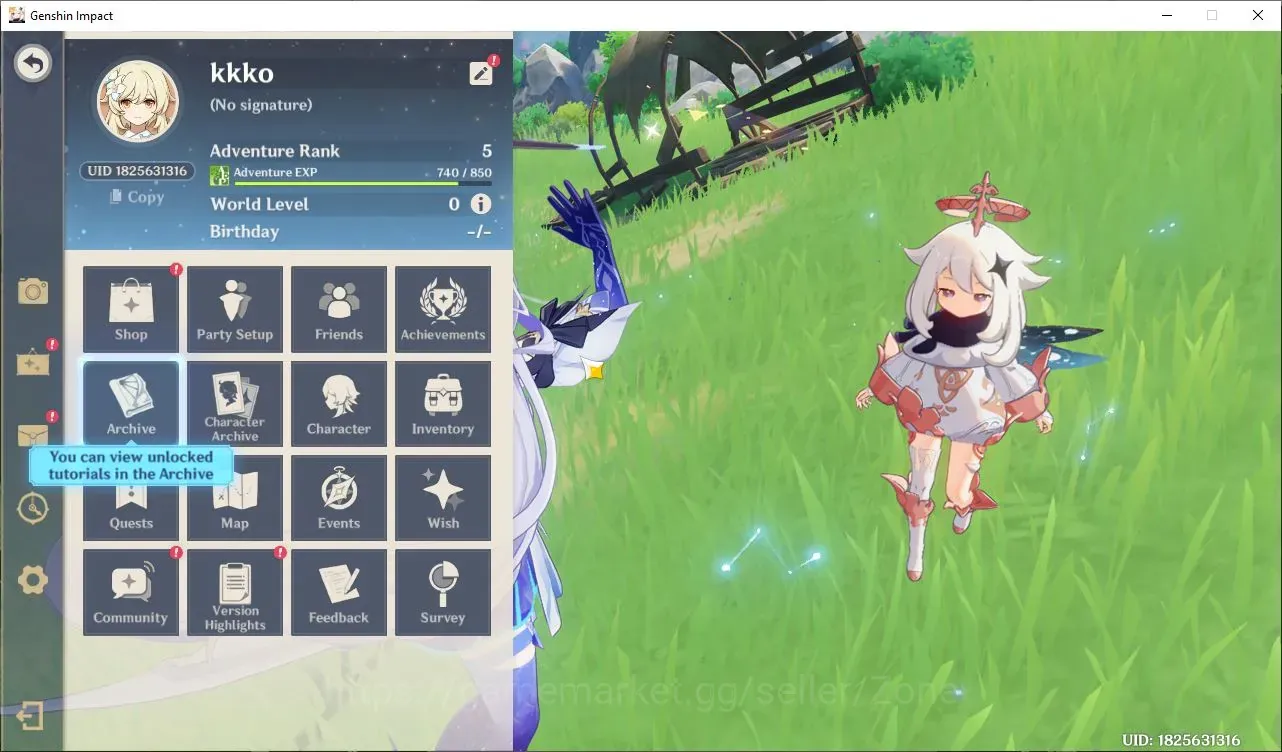 Genshin Impact Accounts Starter ASIA|ALL UNSET |STARTER |AR 5|1 CHAR SkirikMETA ++|Female MC|CHEK SS||TakeMail(GI1945Z) 1