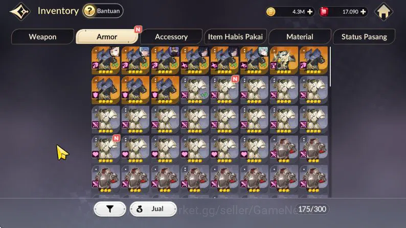 Seven Knights Re:Birth Accounts [Re:BIRTH] SEA|Ruby 17k|HSV 193|4 Legendary|3 SPEC image 3