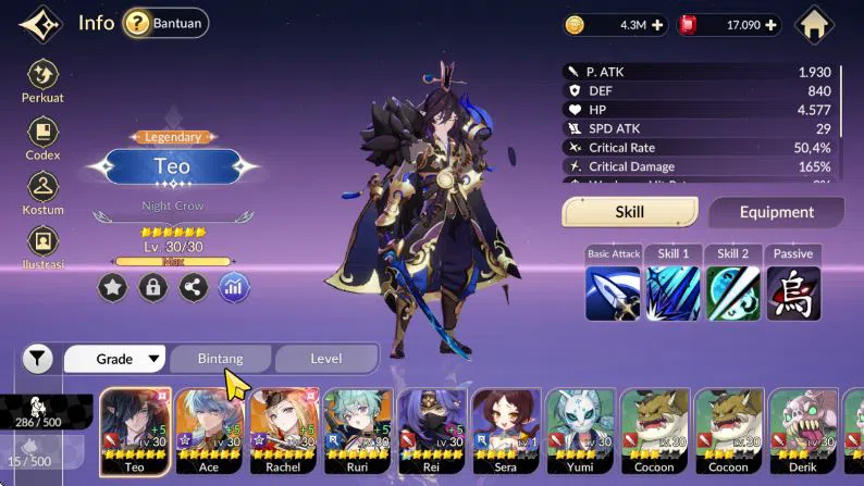 Seven Knights Re:Birth Accounts [Re:BIRTH] SEA|Ruby 17k|HSV 193|4 Legendary|3 SPEC image 5