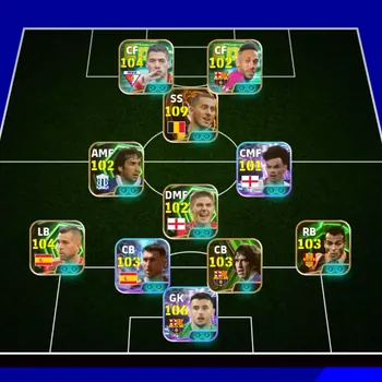 eFootball Accounts Legends & Iconic Players Mobile|PW 3197|Bigtime Hazard,Epic Drogba,Cafu