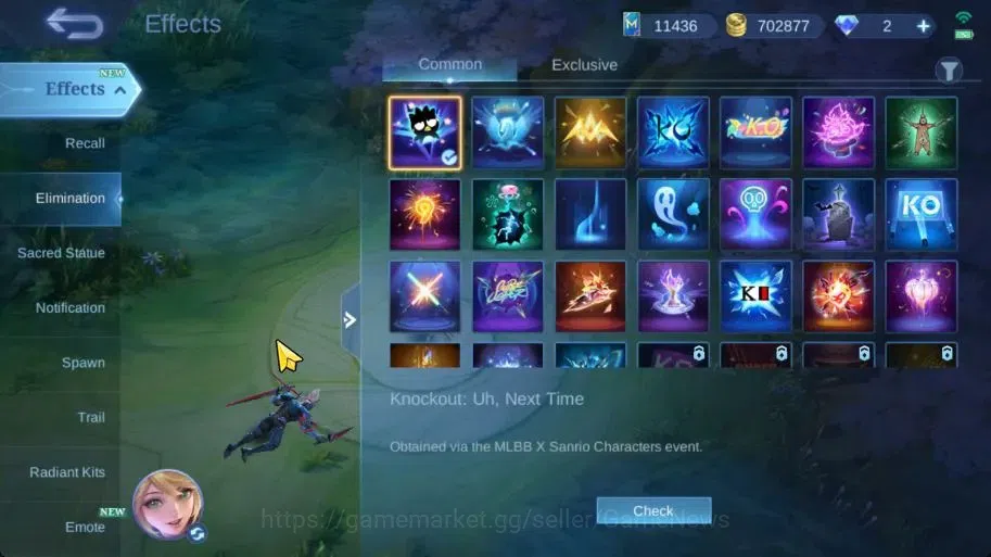 Mobile Legends: Bang Bang Accounts Collector Hero 133|Skin 332|Highest Glory 99|Karina KOF,Floryn 18