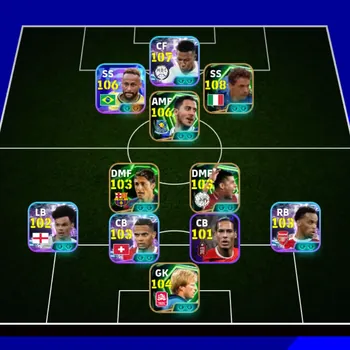 eFootball Accounts Legends & Iconic Players Android|PW3234|Neymar Jr Show T,Roberto Baggio Epic,Eden Hazard Epic,Lothar