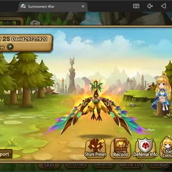 Summoners War: Sky Arena Accounts Starter GLOBAL | NB 5 TESHAR,Starter Gacha 115 12Y+160 11Y Scrool, 3 Legendary All
