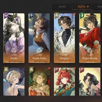 Reverse: 1999 Accounts Midgame Global|Lv 77|Team Brume,Glow,Dynamo,Plant|30 Unitone|31 SSR 4 Limit|Paper Heron,Beryl,Anjo