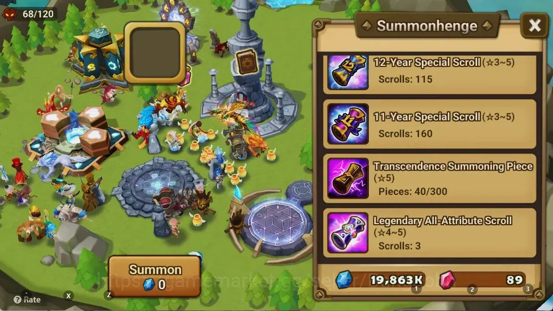 Summoners War: Sky Arena Accounts GLOBAL | NB 5 TESHAR,Starter Gacha 115 12Y+160 11Y image 3