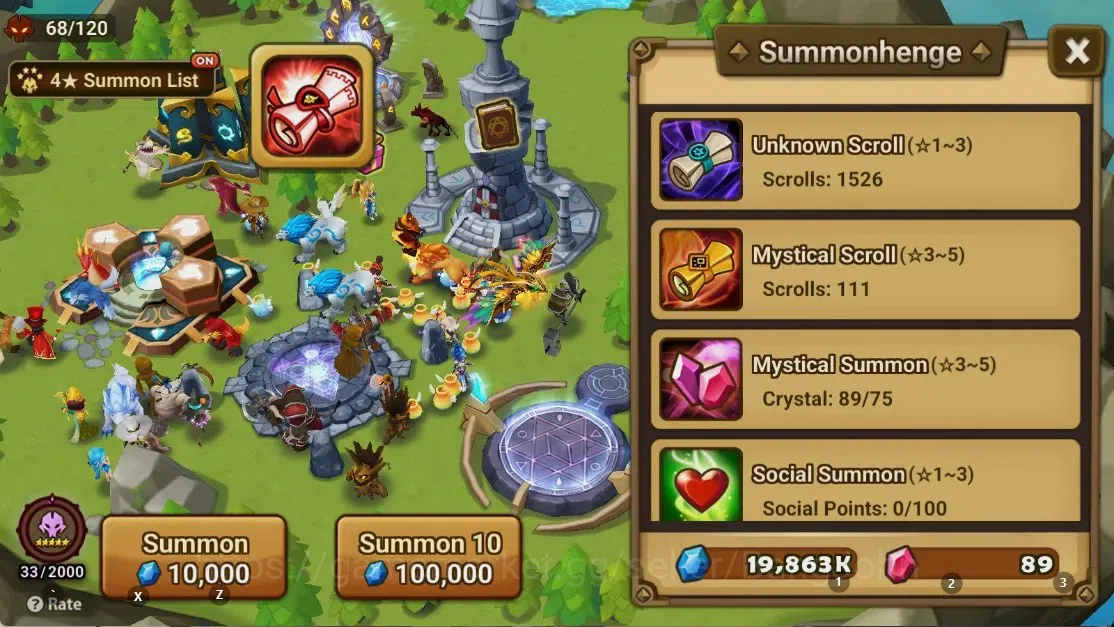 Summoners War: Sky Arena Accounts GLOBAL | NB 5 TESHAR,Starter Gacha 115 12Y+160 11Y image 5