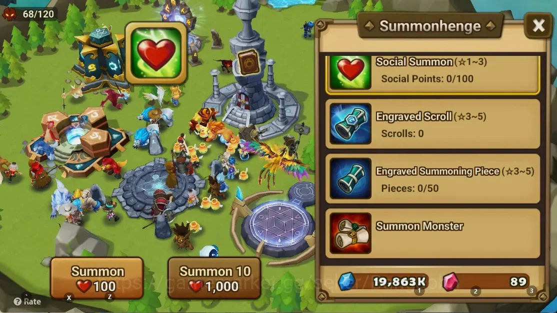 Summoners War: Sky Arena Accounts GLOBAL | NB 5 TESHAR,Starter Gacha 115 12Y+160 11Y image 6