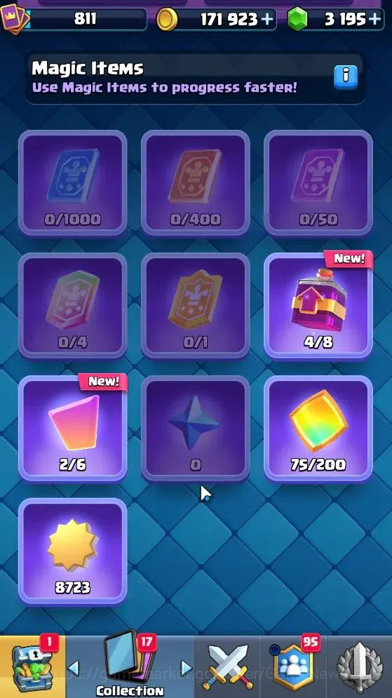 Clash Royale Accounts Lv 10|Trophy 4606|Limited Skin|Card 97/121|1 Hero image 10