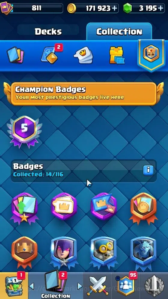 Clash Royale Accounts Lv 10|Trophy 4606|Limited Skin|Card 97/121|1 Hero image 14