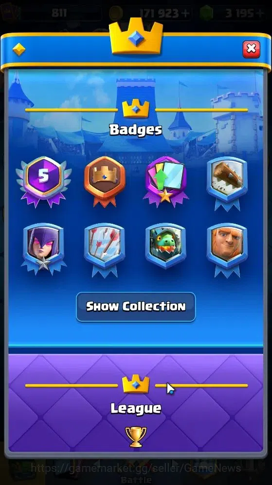 Clash Royale Accounts Lv 10|Trophy 4606|Limited Skin|Card 97/121|1 Hero image 4
