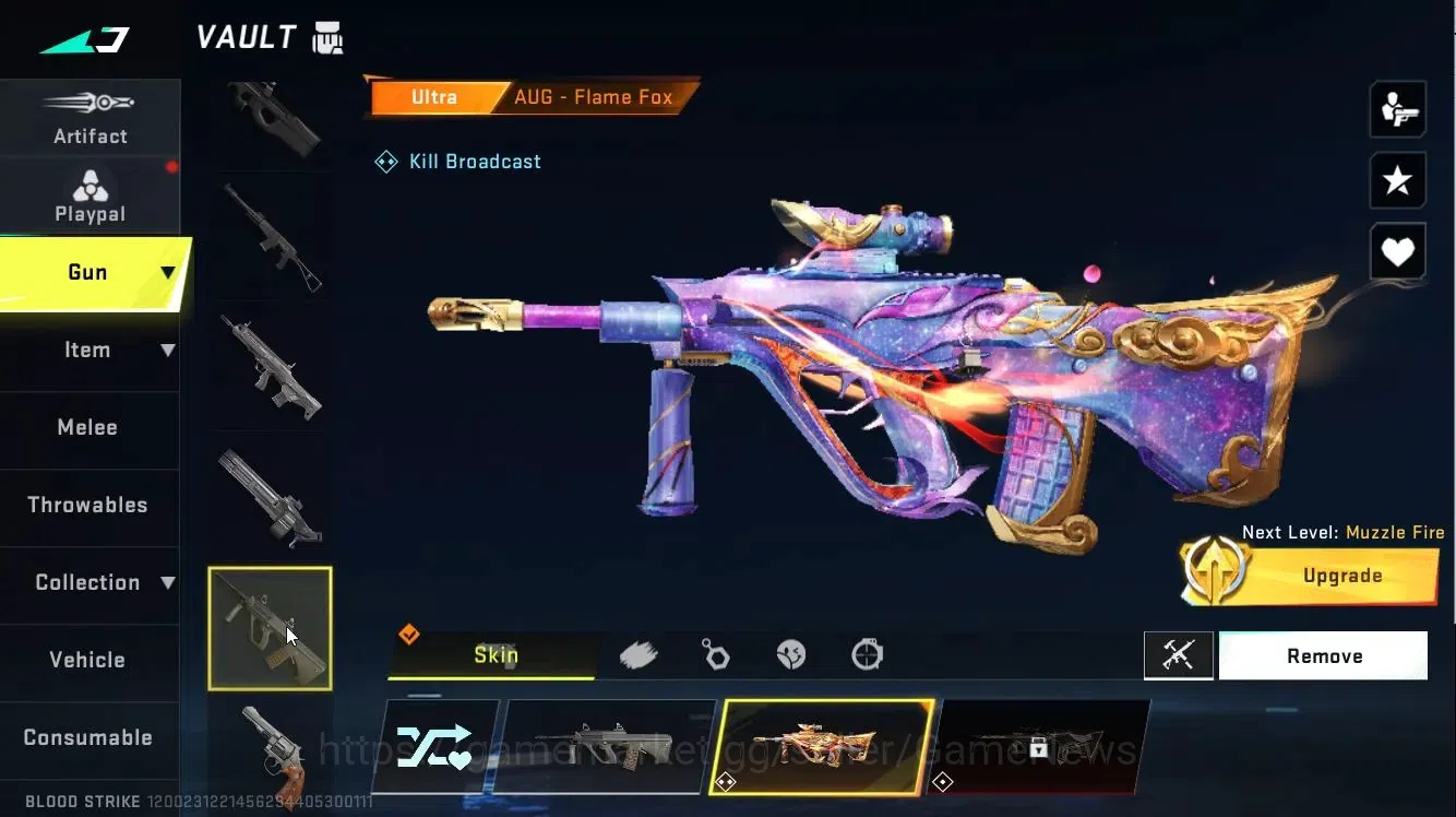 Blood Strike Accounts ASIA|ETERNAL DEagle Lv2|Collab 7DS[AK47,Kar98,QBZ9 image 14