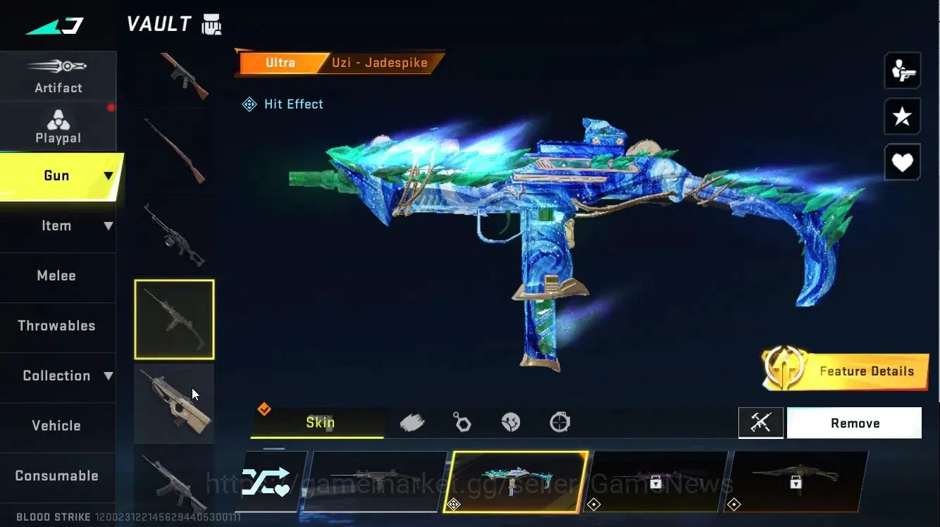 Blood Strike Accounts ASIA|ETERNAL DEagle Lv2|Collab 7DS[AK47,Kar98,QBZ9 image 16