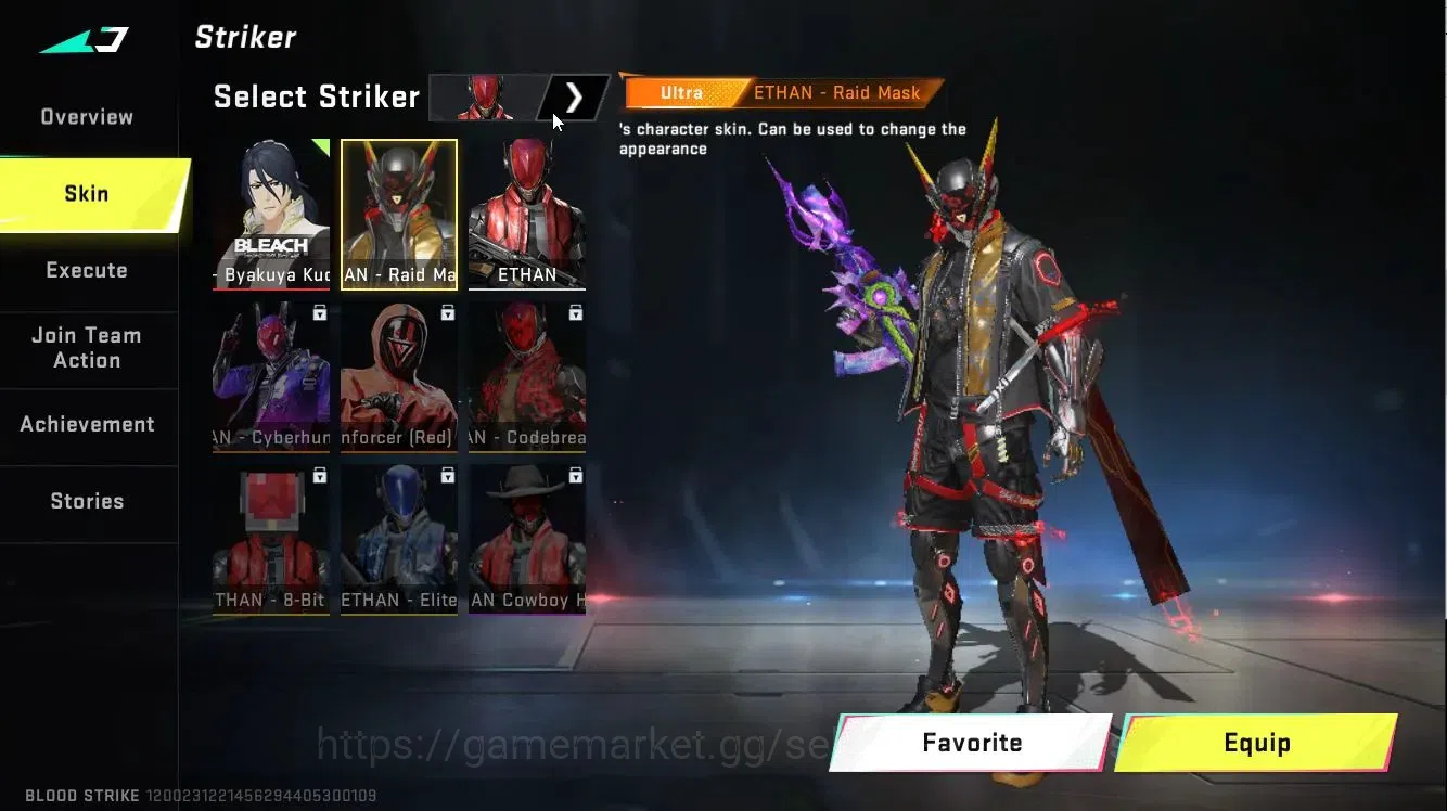 Blood Strike Accounts ASIA|ETERNAL DEagle Lv2|Collab 7DS[AK47,Kar98,QBZ9 image 4