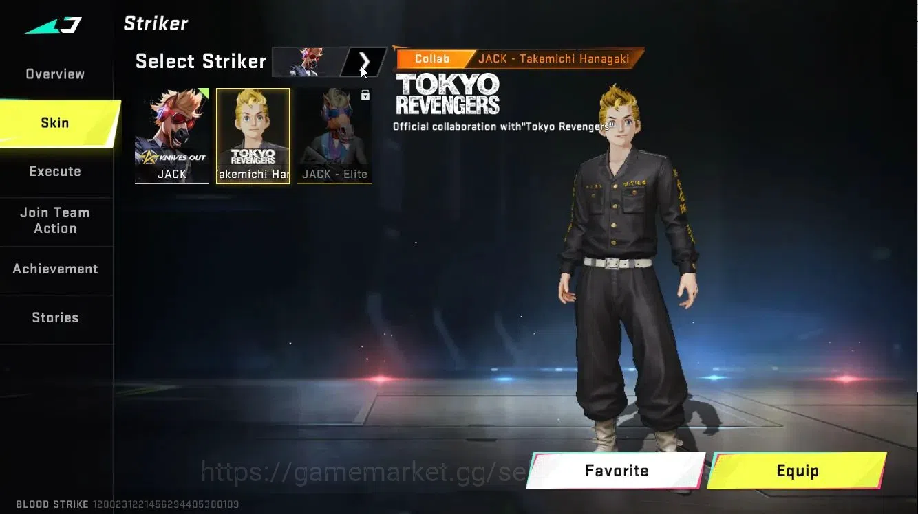 Blood Strike Accounts ASIA|ETERNAL DEagle Lv2|Collab 7DS[AK47,Kar98,QBZ9 image 5