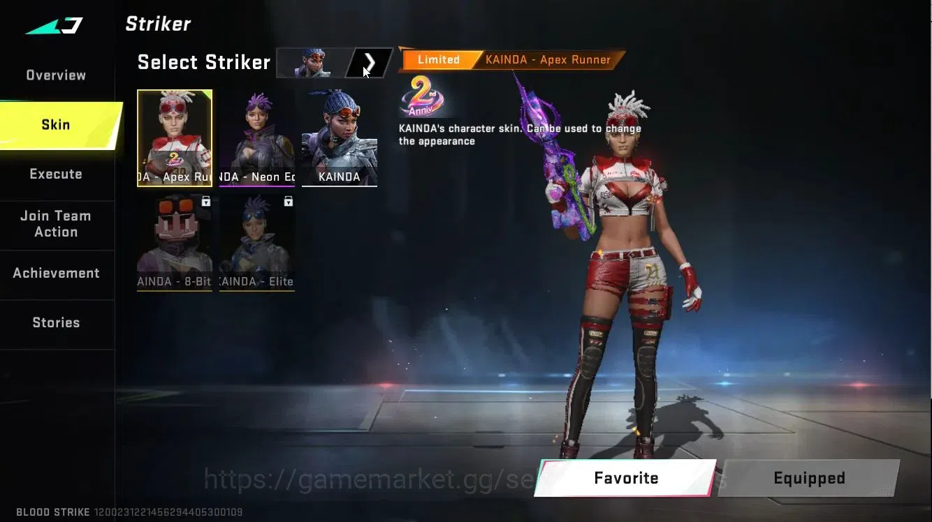 Blood Strike Accounts ASIA|ETERNAL DEagle Lv2|Collab 7DS[AK47,Kar98,QBZ9 image 6