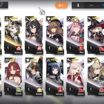 Arknights Accounts Starter Global |Starter Lv 2|18 Ori|34 Operator|1 Limited|( Exusiai the New Covenant )|1 Top Op