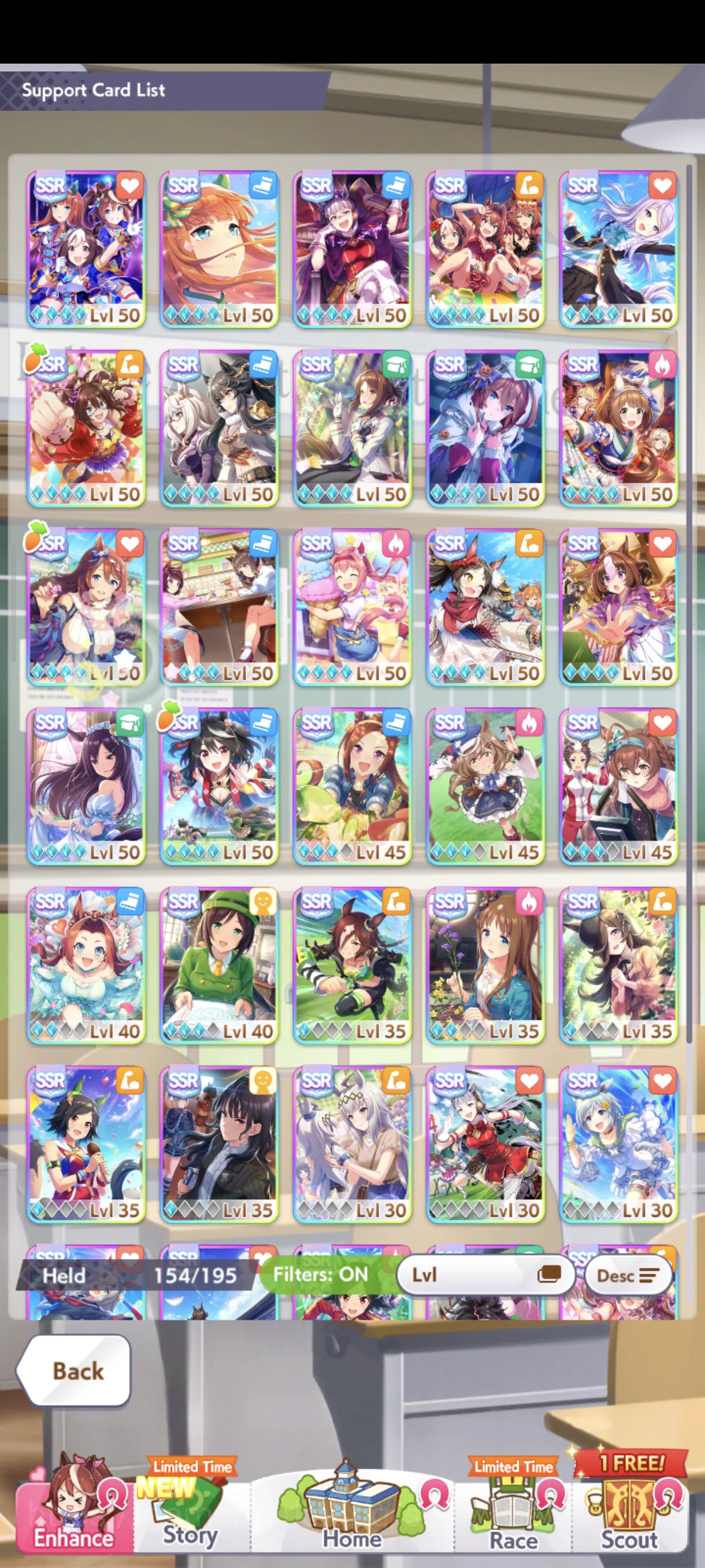 Umamusume: Pretty Derby Accounts GLOBAL WHALE | KITASAN MLB + FM MLB + SC MLB | 17  image 2