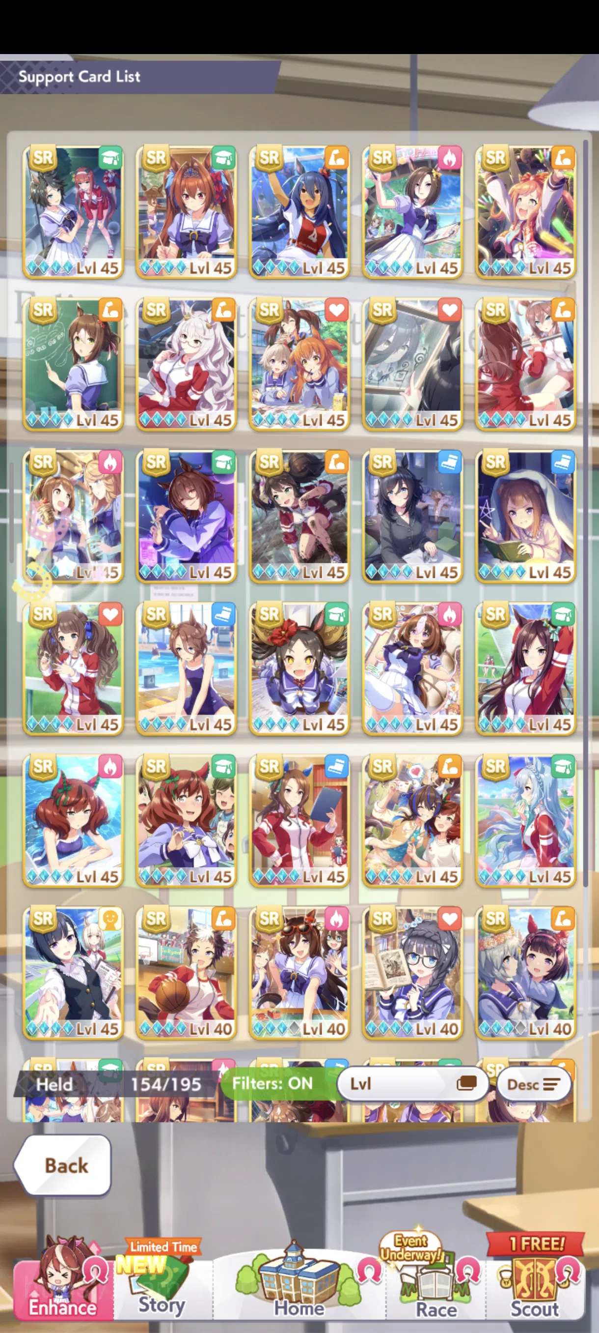 Umamusume: Pretty Derby Accounts GLOBAL WHALE | KITASAN MLB + FM MLB + SC MLB | 17  image 3