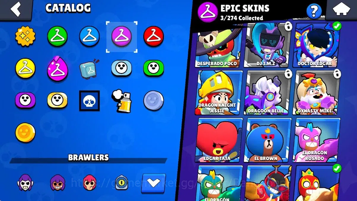 Brawl Stars Accounts Android | 1548 Thropy|20 Brawler -2 Max (Mortis Hy image 12