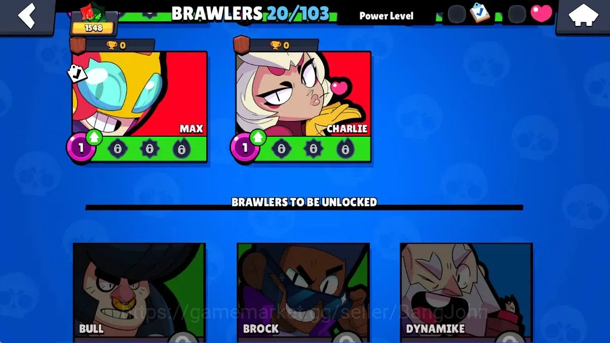 Brawl Stars Accounts Android | 1548 Thropy|20 Brawler -2 Max (Mortis Hy image 8