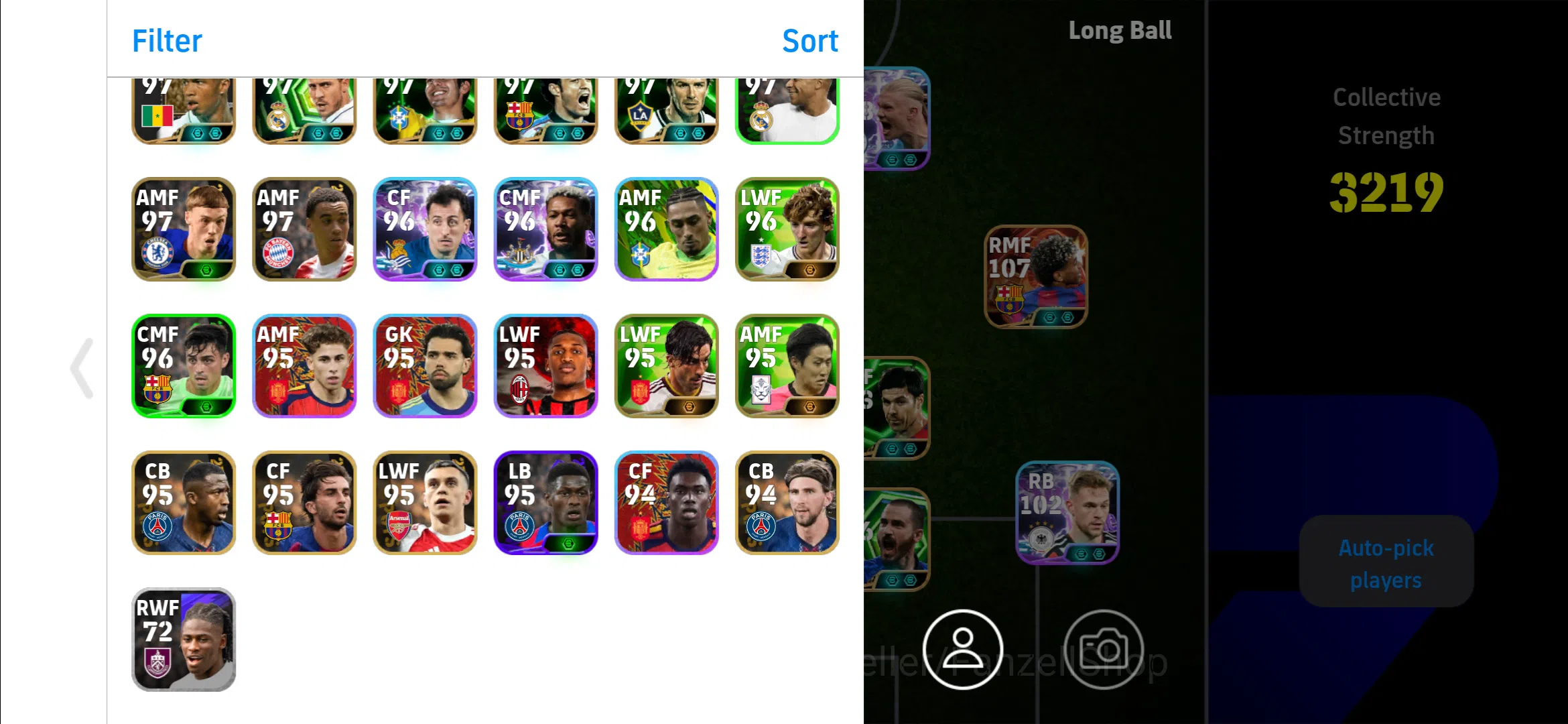 eFootball Accounts Meta Player EFB MOBILE [TS 3219] Bigtime Yamal,Showtime Vitinha,Showtime Haaland,Showtime Ueda,Epic 3
