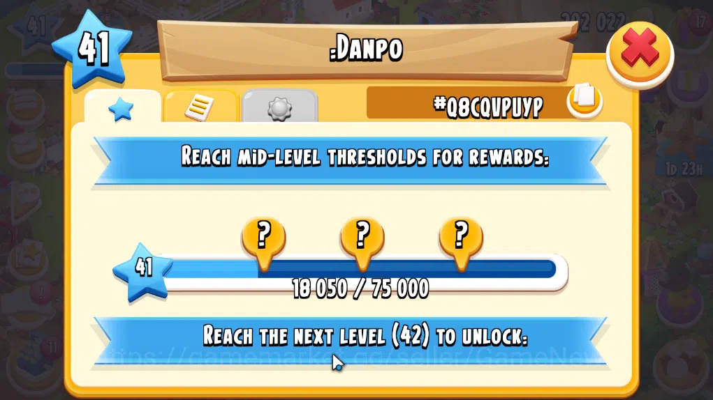 Hay Day Accounts Level 41 | Barn Storage 1100 + Silo Storage 625 | 202k Coins, 3 Diamonds |CN ON|Log Supercell ID|Take 10