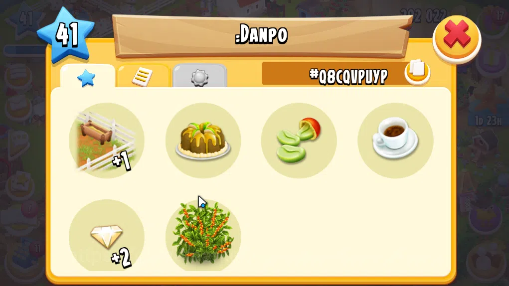 Hay Day Accounts Level 41 | Barn Storage 1100 + Silo Storage 625 | 202k Coins, 3 Diamonds |CN ON|Log Supercell ID|Take 12