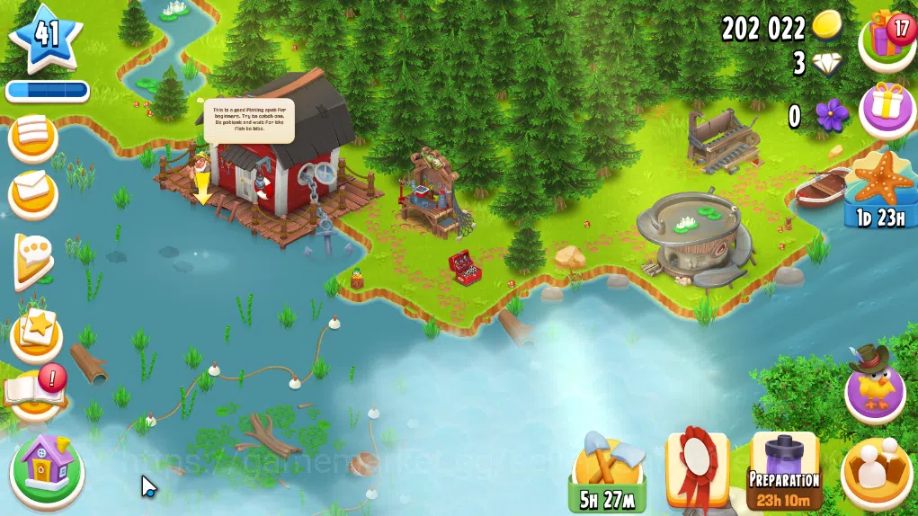 Hay Day Accounts Level 41 | Barn Storage 1100 + Silo Storage 625 | 202k Coins, 3 Diamonds |CN ON|Log Supercell ID|Take 5