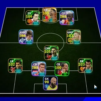 eFootball Accounts Legends & Iconic Players Android|Big Time Cristiano Ronaldo|Epic Steven Gerrard,Berbatov,Reus,Cafu|Show