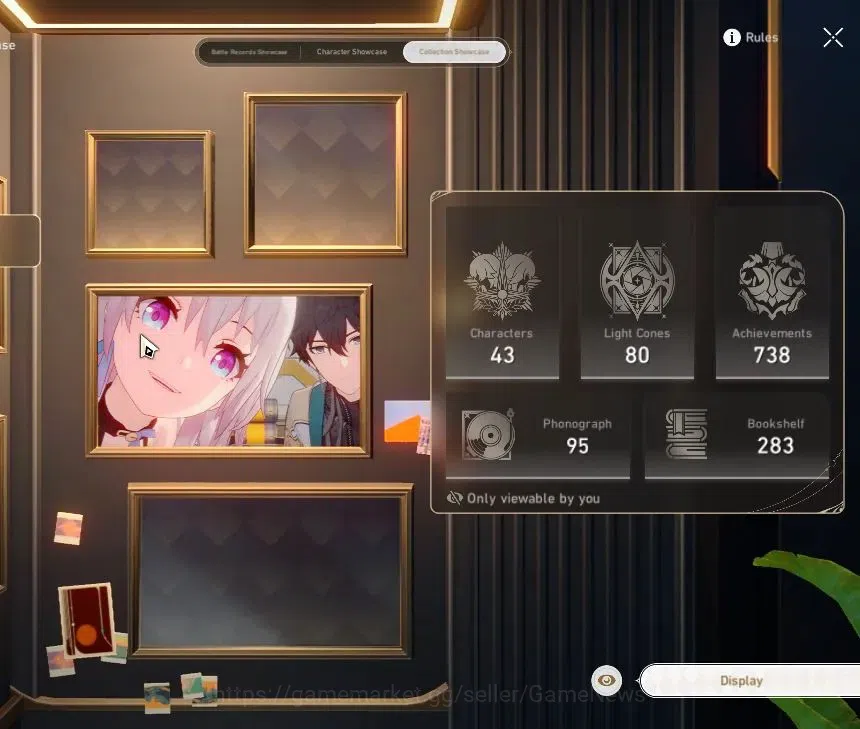Honkai Star Rail Accounts Asia|TL 70|16 Limited|[Castorice,Aglaea,Acheron]+S image 3