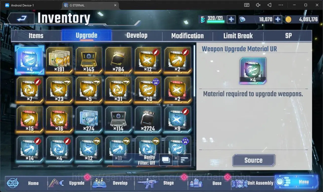 SD Gundam G Generation ETERNAL Accounts Global Rank 36|18K+ Diamond | 2 MLB Gundam AGE 1 N image 12
