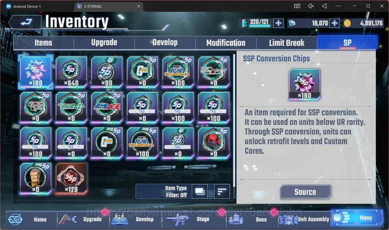 SD Gundam G Generation ETERNAL Accounts Global Rank 36|18K+ Diamond | 2 MLB Gundam AGE 1 N image 16