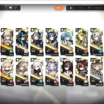 Arknights Accounts Starter Global|Starter Lv 10|68 Operator| 1 Limited Kal'tsit Esperanta |545 Oru|1 Top OP Selector