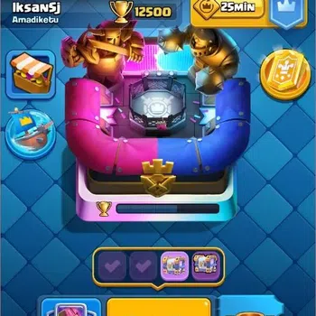 Clash Royale High-End Global |CL 1632|KTL 15|Trophy 12500|121 Cards|4 Ma image 1