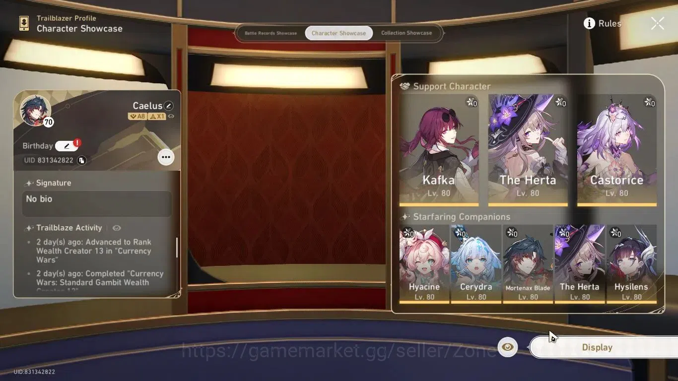 Honkai Star Rail Accounts ASIA|TL70 Max|Kafka,Bronya E1,Welt E1,Bailu E1,Cla image 12