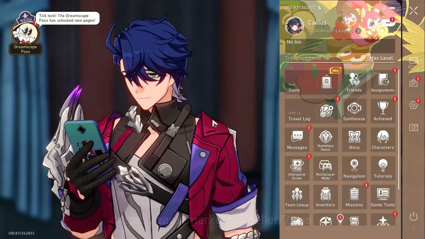 Honkai Star Rail Accounts ASIA|TL70 Max|Kafka,Bronya E1,Welt E1,Bailu E1,Cla image 2