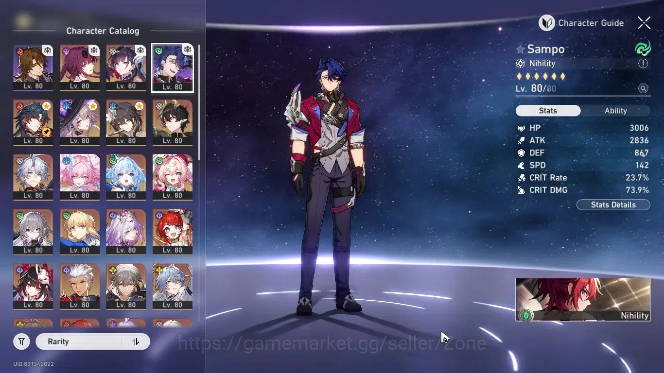 Honkai Star Rail Accounts ASIA|TL70 Max|Kafka,Bronya E1,Welt E1,Bailu E1,Cla image 3