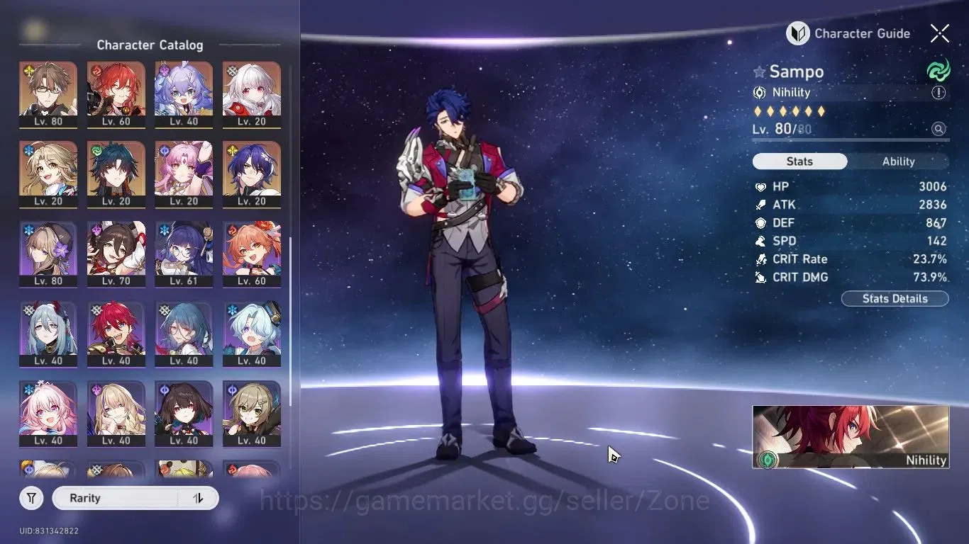 Honkai Star Rail Accounts ASIA|TL70 Max|Kafka,Bronya E1,Welt E1,Bailu E1,Cla image 4