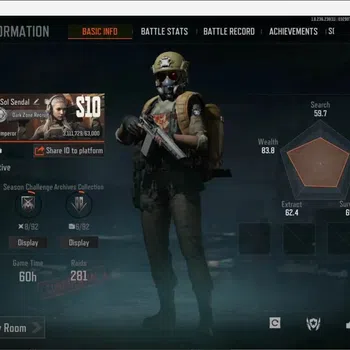Arena Breakout Accounts High Value Mobile | LV 30 | SV 35,9 M | CV 21,2 M | LR-AR1 Degree,Koi LR-AR2 | 2 Skin: Corpo