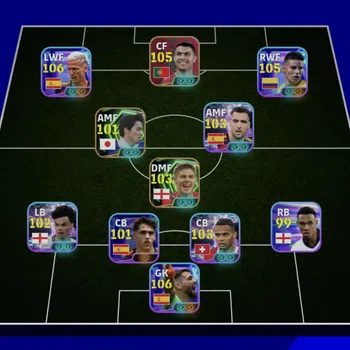 eFootball Accounts Legends & Iconic Players EFOOTBALL 2026 | NEW CARD J RODRIGUEZ,COLE PALMER,RONALDO PACK,P CUBARSI,U