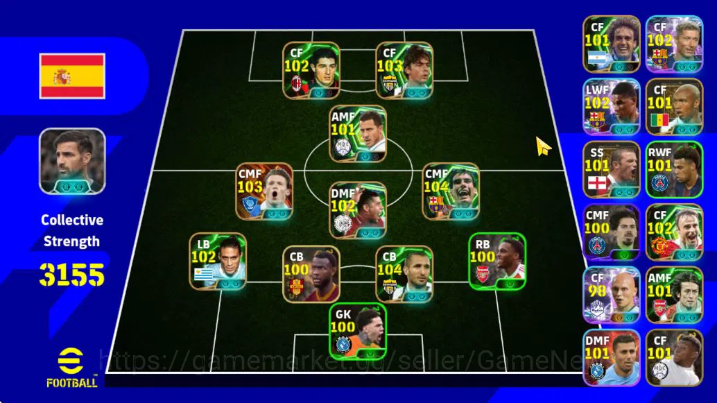 Mobile|BigTime(Scott McTominay),G Chiellini,VisionaryPass(Pep Guardiola,Rijkaard),PhenomFinish(Berbatov),etc|TakeEmail(EF1508) eFootball Mid-Tier Mobile|BigTime(Scott McTominay),G Chiellini,Vision image 1