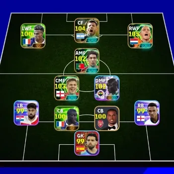 eFootball Accounts Legends & Iconic Players Android|PW3140|NGoloKanteShow T,Lionel Messi Show T,Wesley Sneijder Epic,Rui