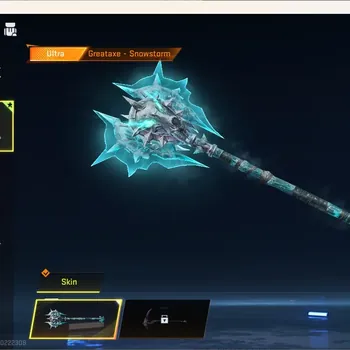 Blood Strike Accounts Others ASIA |Eternal Striker Zero-Odashadow|Ultra Melee Greataxe - Snowstrom|1 Legendary Gun|1 Rename