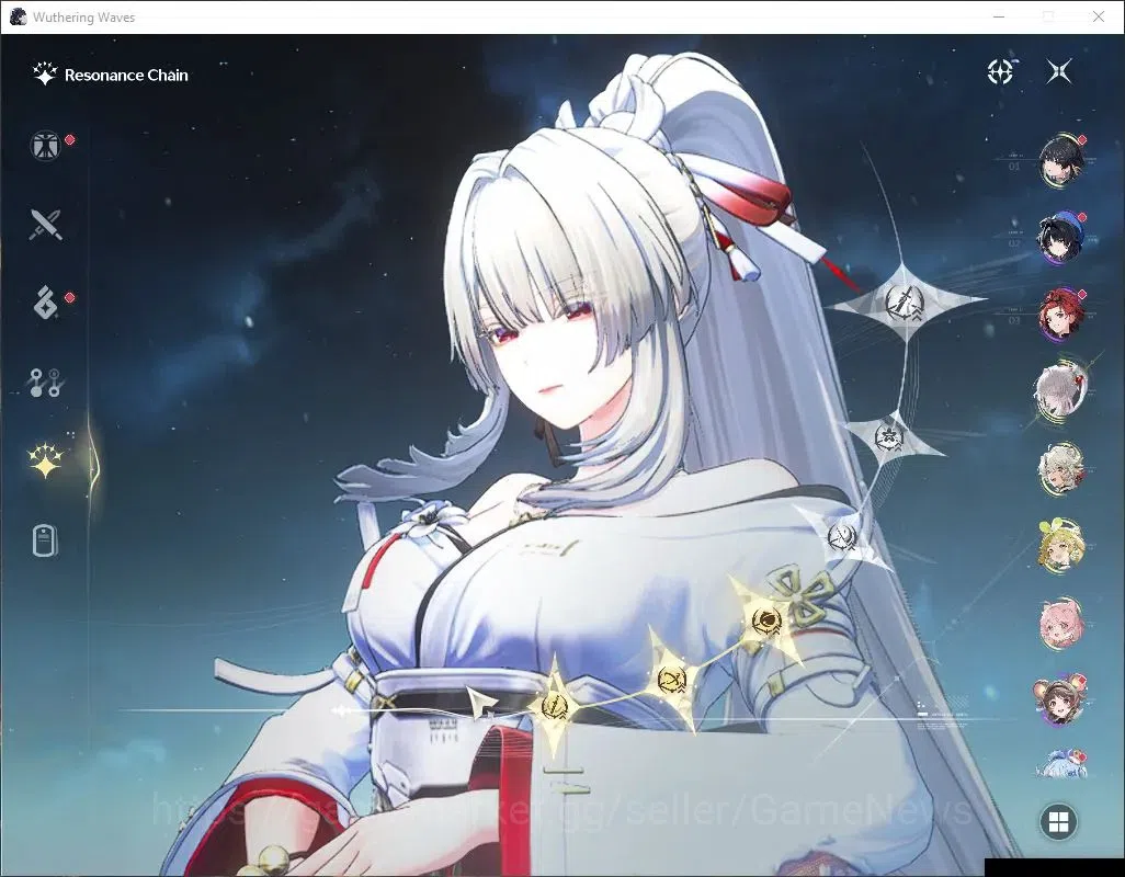 Wuthering Waves Accounts SEA | UL 46 | 121 Lustrous Tide | 1 Limited | Hiyu image 3