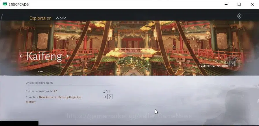 Where Winds Meet Accounts GLOBAL|Lv 5|GS 3682|1 Harmonic Core|Nameless Sword image 20