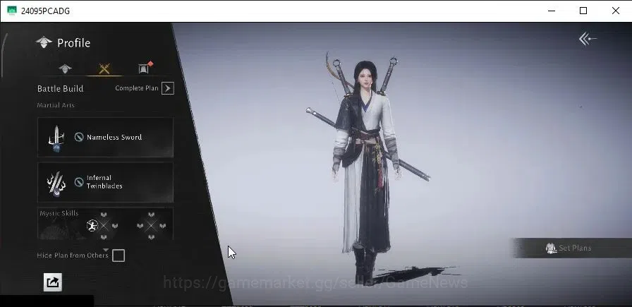 Where Winds Meet Accounts GLOBAL|Lv 5|GS 3682|1 Harmonic Core|Nameless Sword image 3