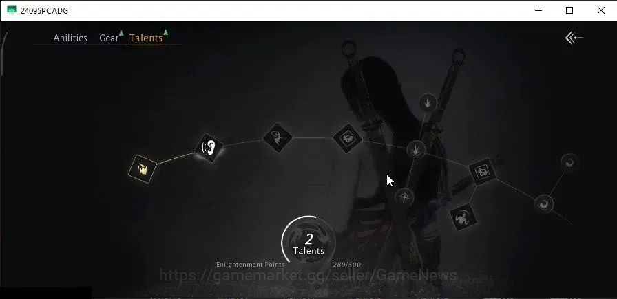 Where Winds Meet Accounts GLOBAL|Lv 5|GS 3682|1 Harmonic Core|Nameless Sword image 7