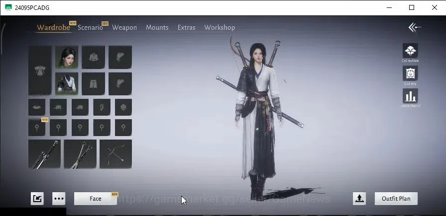 Where Winds Meet Accounts GLOBAL|Lv 5|GS 3682|1 Harmonic Core|Nameless Sword image 8